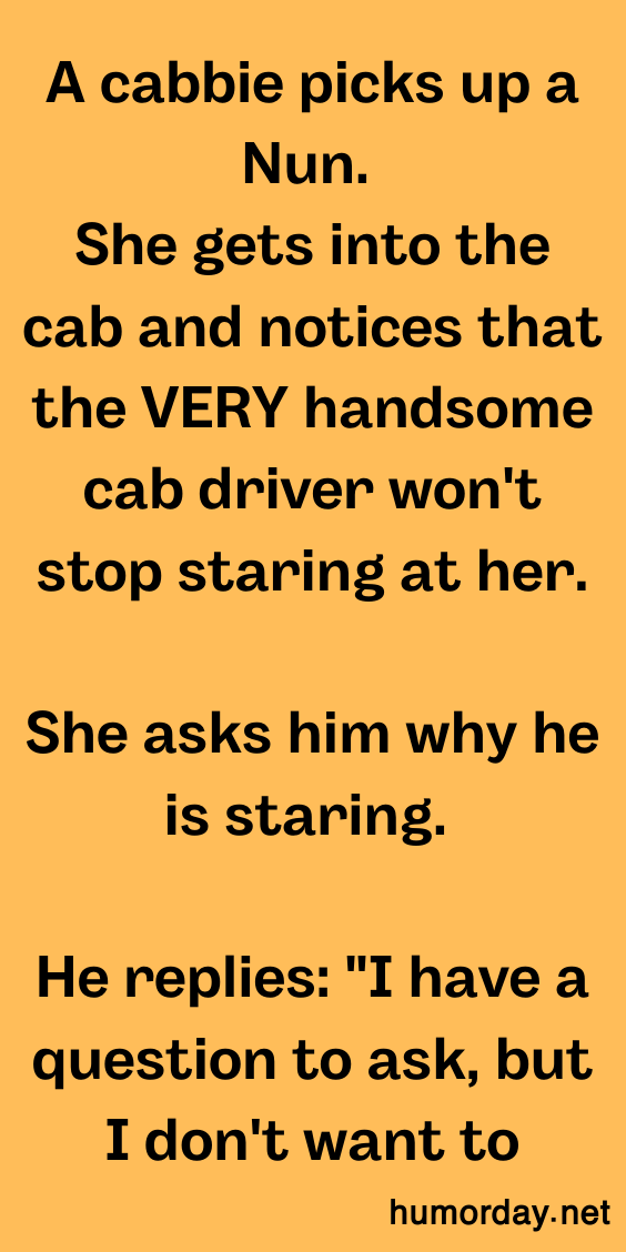 A Cabbie Picks Up A Nun